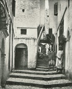 Rue de la Kasbah, Alger, Algerie, 1895.