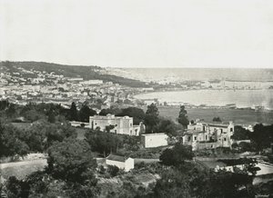 Utsikt fra Mustafa, Alger, Algerie, 1895.