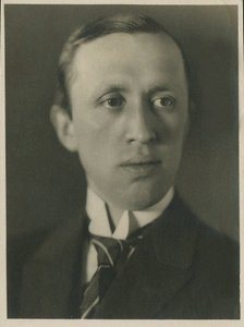 Portrett av Karel Capek 1890-1938, 1930. av Prague . Photo studio Vanek