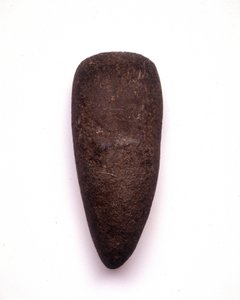 Neolitisk. Stein Hasch. Arkeologisk museum i Milano av Prehistoric Prehistoric