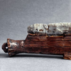 Forhistorie, Polada-kultur: sag fra Polada Tourbiere, Lonato. Bronsealderen. Roma, Luigi Pigorini nasjonalmuseum for forhistorisk etnografi av Prehistoric Prehistoric