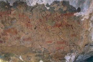 Ville dyr (hulemaleri) av Prehistoric Prehistoric