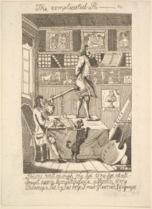Den kompliserte R_____n, 1794. av Probably etched by Richard Livesay