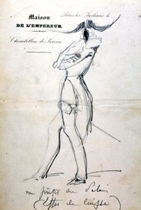 Studie, Keiserens hus, ca 1823-1870
