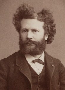 Portrett av Camille Flammarion 1842-1925, 1884. av Prudent René Patrice Dagron
