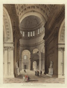 St. Pauls Katedral av Pugin and Rowlandson