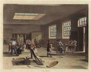 Mynten av Pugin and Rowlandson