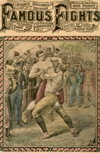 Den andre kampen mellom Bendigo og Ben Caunt, 1838 sent på 1800- eller begynnelsen av 1900-tallet.
