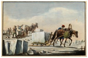 Issplitting, 1825 av Pyotr Alexandrov