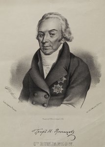 Portrett av grev Nikolay Petrovich Rumyantsev 1754-1826