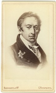 Portrett av forfatteren og historikeren Nikolay M. Karamzin 1766-1826