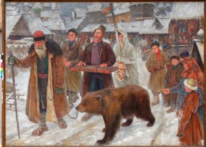 ""La chanson des skomorokhs"" (The Song of the skomorokhs) Artistes ambulants, montreurs d