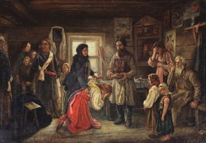 Før ekteskapet, 1900-tallet av Pyotr Ivanovich Tselebrovski