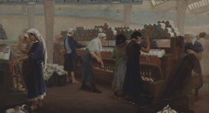 Tekstilfabrikk i Kirovobad av Pyotr Pheonovich Stroev