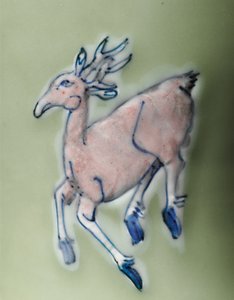 Ein Paar Louis XV-Kannen, Porzellan, Montierungen