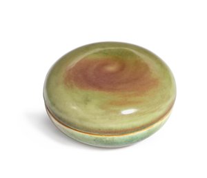 Siegelpaste-Box und Deckel, Yinse He von Qing Dynasty   Kangxi Period Chinese