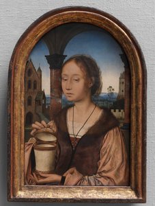 Saint Mary Magdalene (olje på panel)