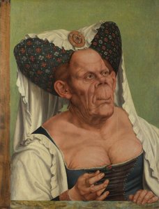 En gammel kvinne Den stygge hertuginnen, ca. 1513