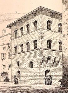 14th Century House, Firenze, Italia, fra 