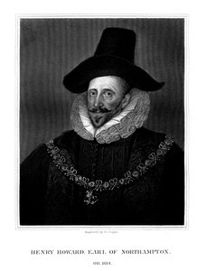 Henry Howard, 1. jarl av Northampton, 1825.