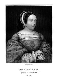 Margaret Tudor, dronning av Skottland, 1825.