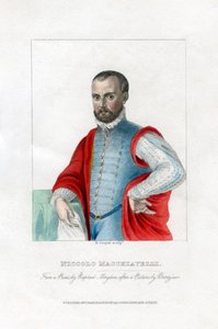 Niccolo Machiavelli , italiensk politisk filosof fra renessansen.