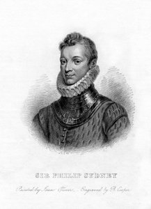 Sir Philip Sidney , engelsk poet, hoffmann og soldat, 1800-tallet