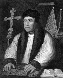 William Warham 1450-1532, erkebiskop av Canterbury, 1824. av R. Cooper