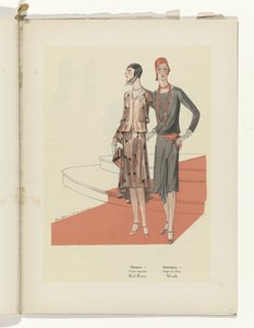 Kunst - Smak - Skjønnhet, Brosjyrer av feminin eleganse, mars 1929, nr. 103, 9. år, s. 23 av R. Drivon