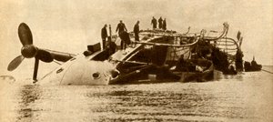 Tap av H.M.S. Gladiator, 1908, 1933. av R. Norton