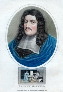 Andrew Marvell , engelsk metafysisk poet, 1815.