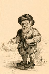 Bertholde, statsminister for Alboinus konge av Lombardia, 1821. av R. Page