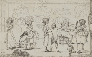The Bum Shop, 11. juli 1785. av R. Rushworth.