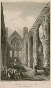 St Stephen's Chapel, Westminster, London, med utsikt mot øst