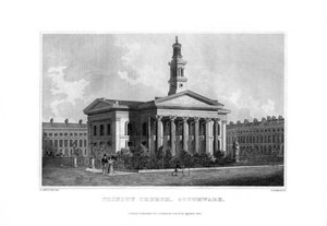 Trinity Church, Southwark, London, 1830.