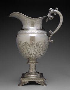 Pitcher, ca. 1839 (sølv) av R. and W. Wilson