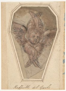 En Seraph-tegneserie for et broderi, 1466-1524.