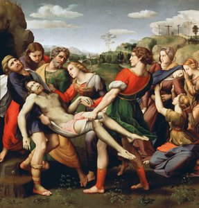 Deponeringen, 1507 av Raffaello Sanzio Raphael
