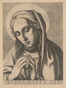 Byste av jomfruen av Raffaello Schiaminossi