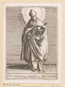 Saint Gerard Sagredo av Raffaello Schiaminossi