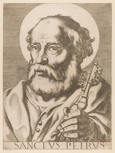 Sankt Peter Saint Peter (tittel på objekt) Kristus, Maria og de tolv apostelen (serietittel) The Sacred Apostolic College (serietittel)