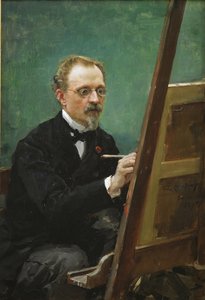 Portrett av Federico de Madrazo (1815-1894) - Maleri av Raimundo de Madrazo y Garreta (1841-1920) av Raimundo de Madrazo y Garreta