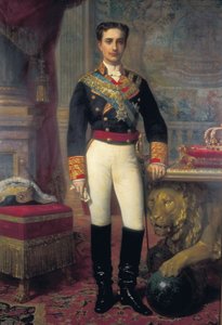 Portrett av Alfonso XII (1857-1885), siste tredjedel av 1800-tallet (maleri)