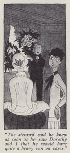 Illustrasjon for Gentlemen Prefer Blondes av Anita Loos (litho)