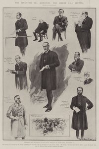 The Education Bill Agitation, Albert Hall-møtet