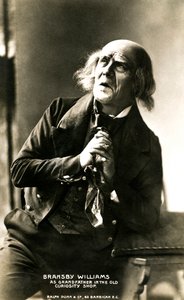 Bransby Williams 1870-1961, britisk skuespiller, tidlig på 1900-tallet. av Ralph Dunn and Co.