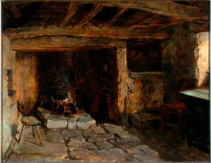 Det gamle kjøkkenet av Ralph Hedley