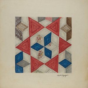 Patchwork Quilt av Ralph N. Morgan