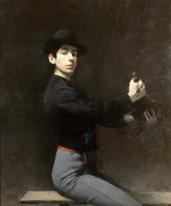 Selvportrett av Ramón Casas