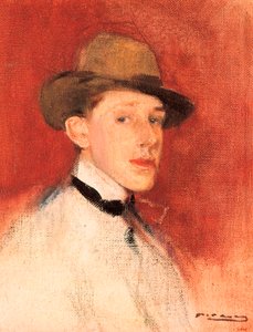 Studie for et portrett av kong Alfonso XIII (eller Alphonse de Bourbon) (1886-1941), detalj av Ramon Casas i Carbo
